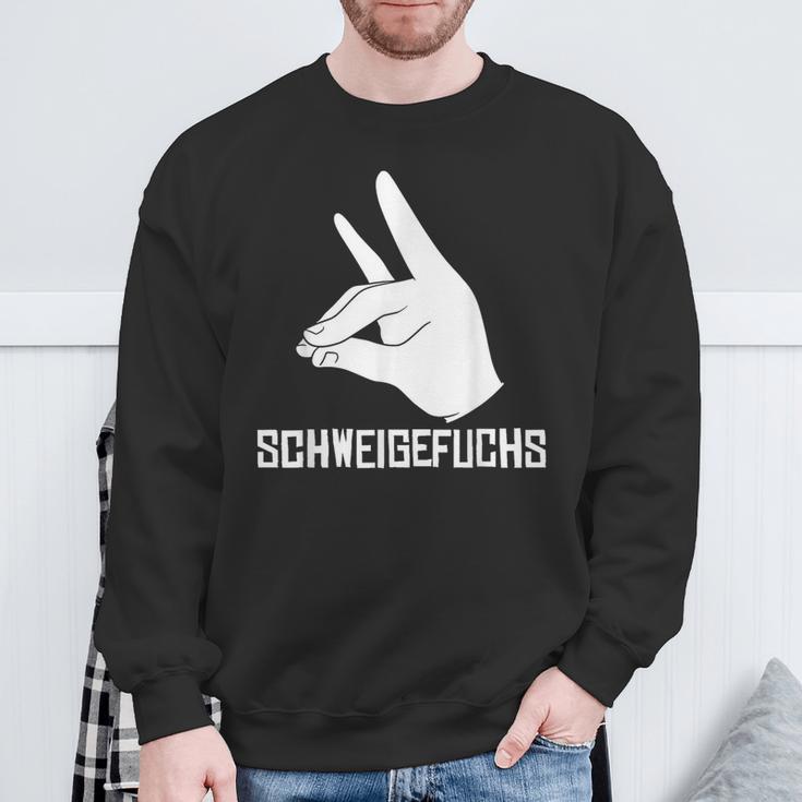 Best Schweigefuchs S Sweatshirt Geschenke für alte Männer