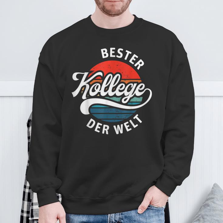 Bester Kollege Der Welt For Leaving Or Anniversary Sweatshirt Geschenke für alte Männer