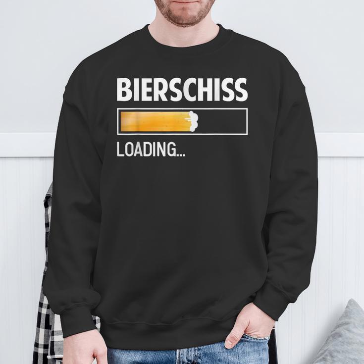 Bierschiss Saufen Bier Malle Joke Saying Sweatshirt Geschenke für alte Männer