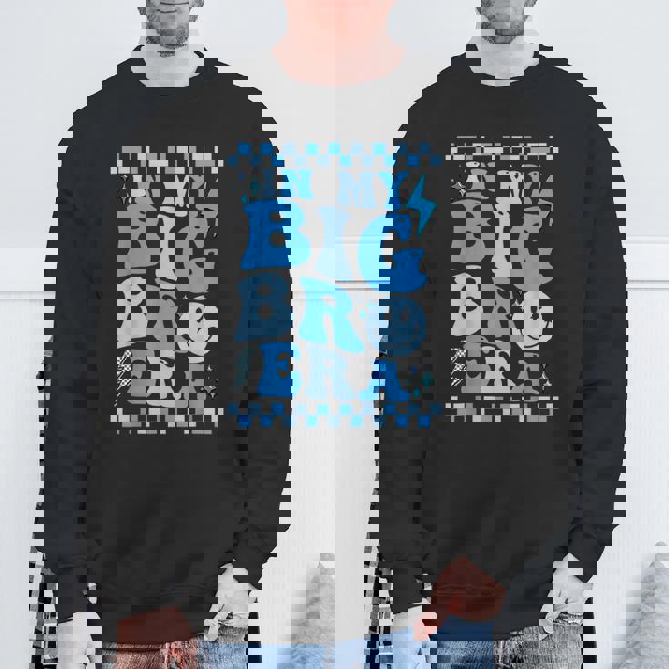 Big Bro In My Big Brother Era Pregnancy Announcement Boys Sweatshirt Gifts for Old Men
