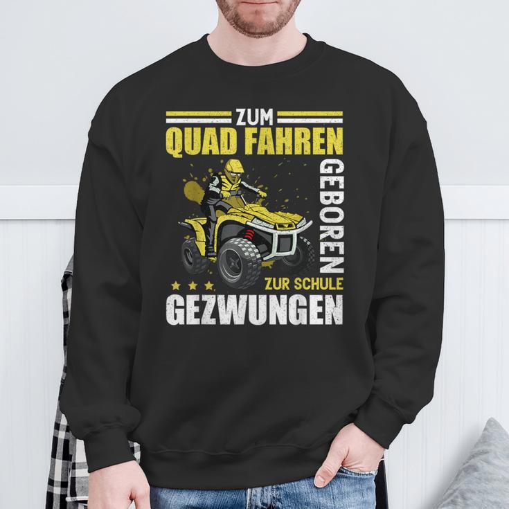 Bike Atv Zum Quad Fahrenben Sweatshirt Geschenke für alte Männer