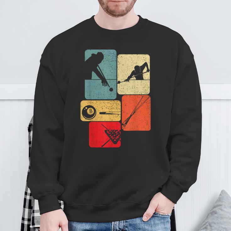 Billiard Pool Snooker Sweatshirt Geschenke für alte Männer