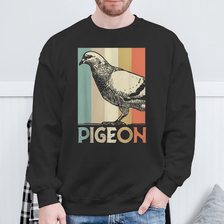 Bird Dove Breeders Pigeon Breeding Sweatshirt Geschenke für alte Männer