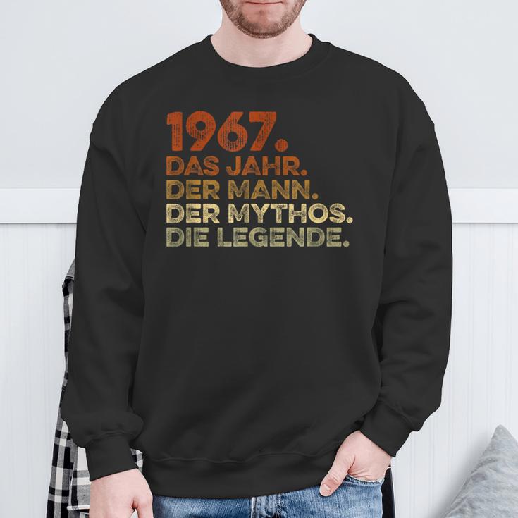 Birthday intage 1967 Man Myth Legend Sweatshirt Geschenke für alte Männer