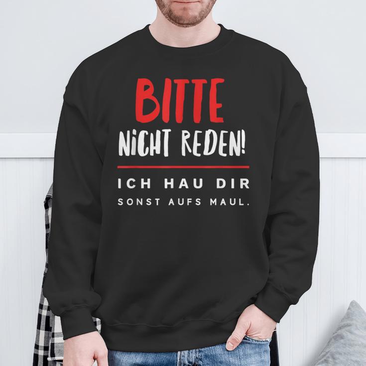 Bitte Nicht Rreden Ich Star O S Sweatshirt Geschenke für alte Männer