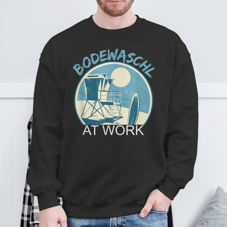 Bodewaschl At Work Bathmeister Lifeguard Sweatshirt Geschenke für alte Männer