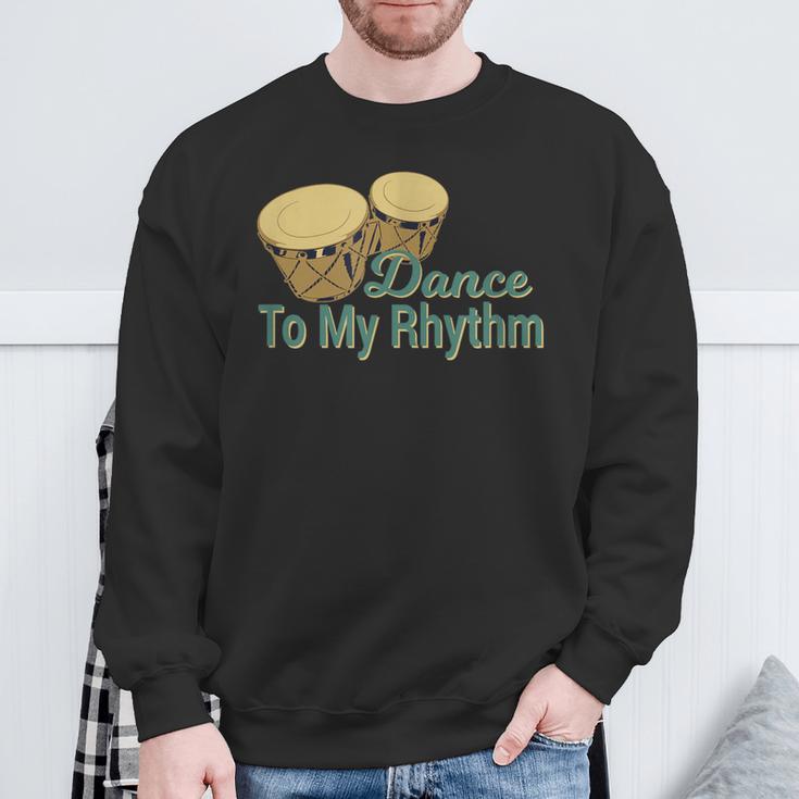 Bongos Percussion Dance Motif For Dancers Sweatshirt Geschenke für alte Männer