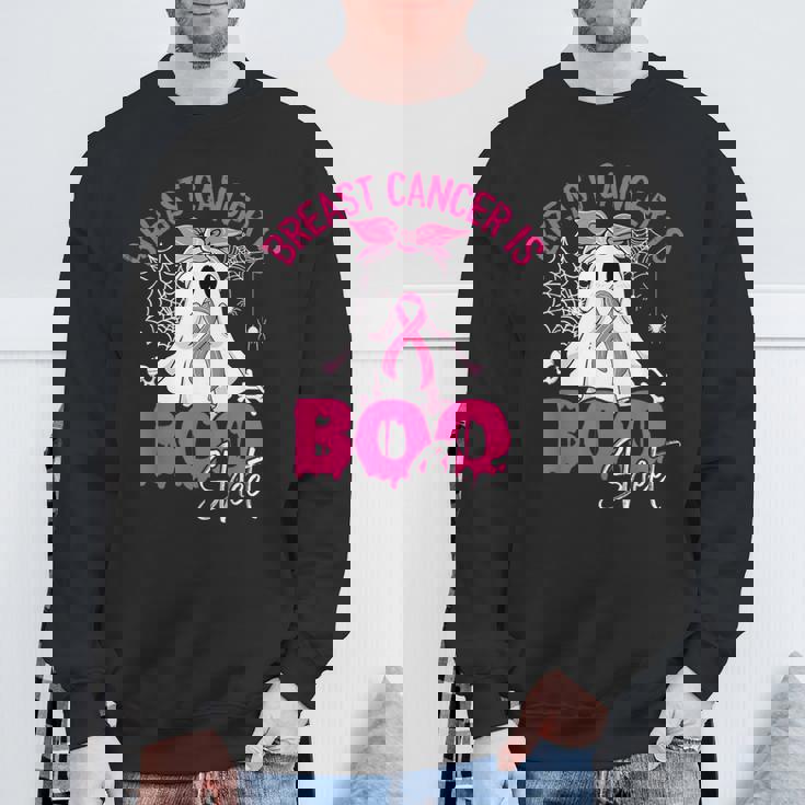 Breast Cancer Is Ghost Sheet Pink Breast Cancer Awareness Sweatshirt Gifts for Old Men Breast Cancer Is Ghost Sheet Pink Breast Cancer Awareness Sweatshirt Gifts for Old Men