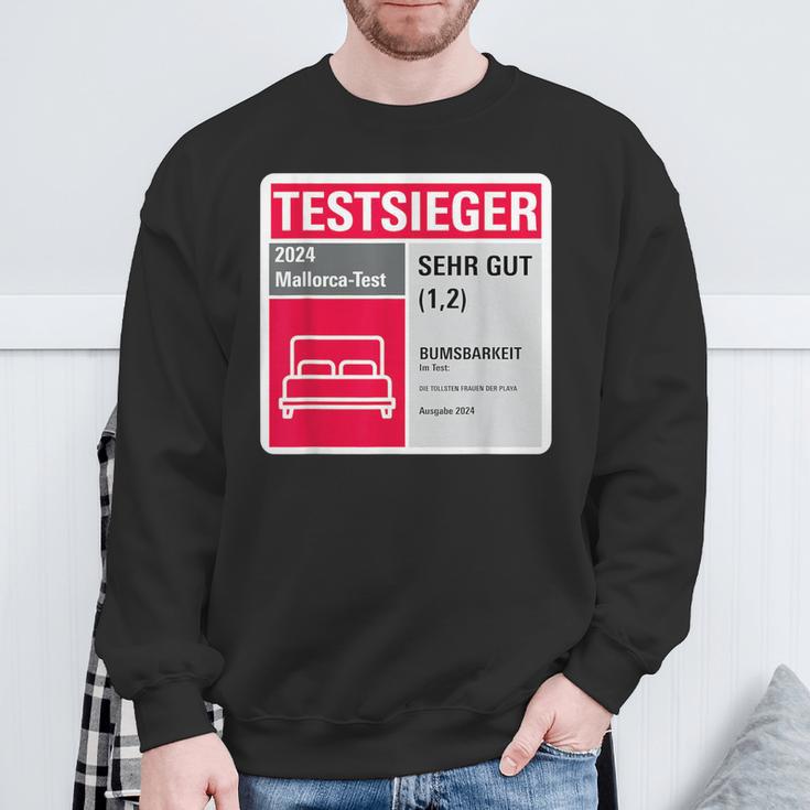 Bumsbar Test Winner 2024 Mallorca Edition Sweatshirt Geschenke für alte Männer