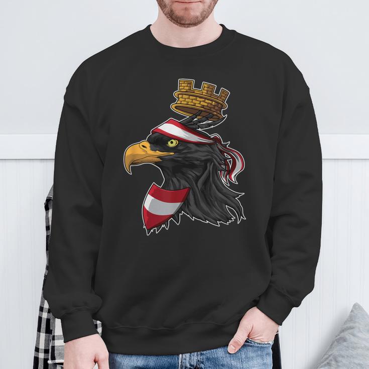 Bundeseagle Austria Proud Eagle Patriot Sweatshirt Geschenke für alte Männer