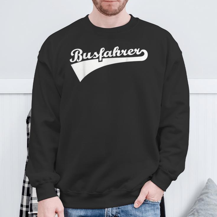 Bus Driver S Sweatshirt Geschenke für alte Männer