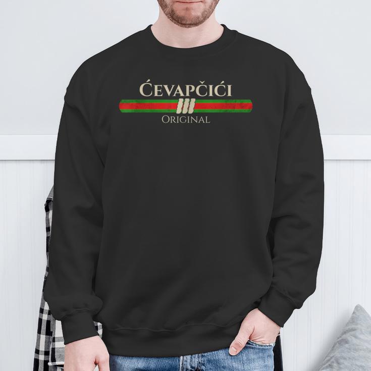 Cevapcici Original Cevape Croatia Sweatshirt Geschenke für alte Männer