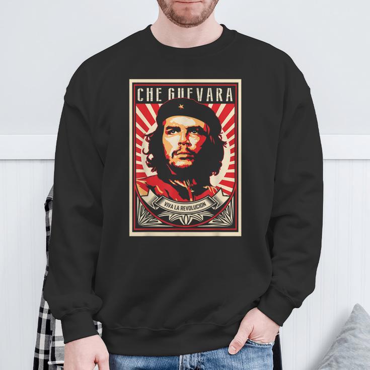 Che Guevaraiva La Revolucion Retrointage Style Sweatshirt Geschenke für alte Männer