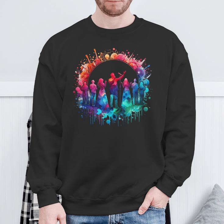 Chor Worship Team Gospel Chor Geschenke Sweatshirt Geschenke für alte Männer