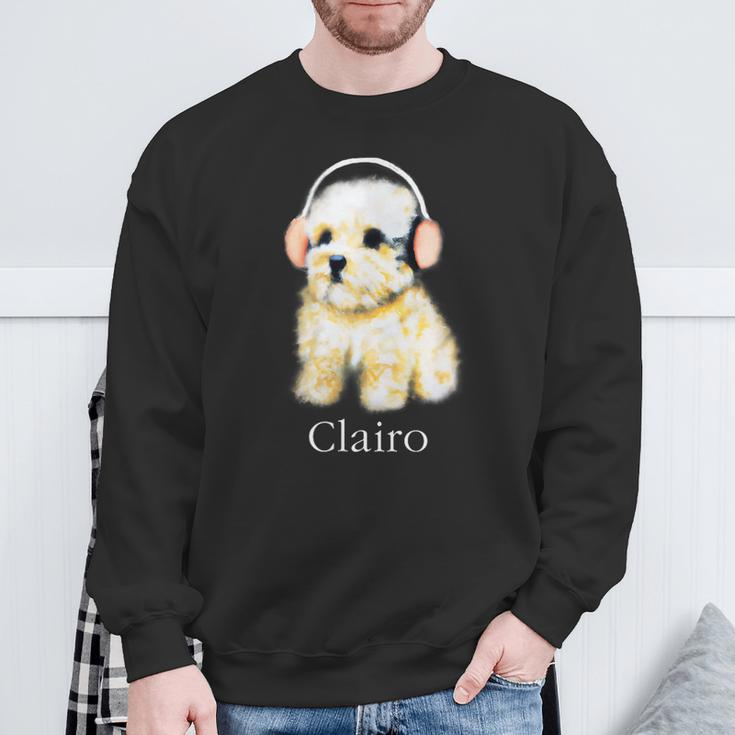 Clairo Dog Sweatshirt Geschenke für alte Männer