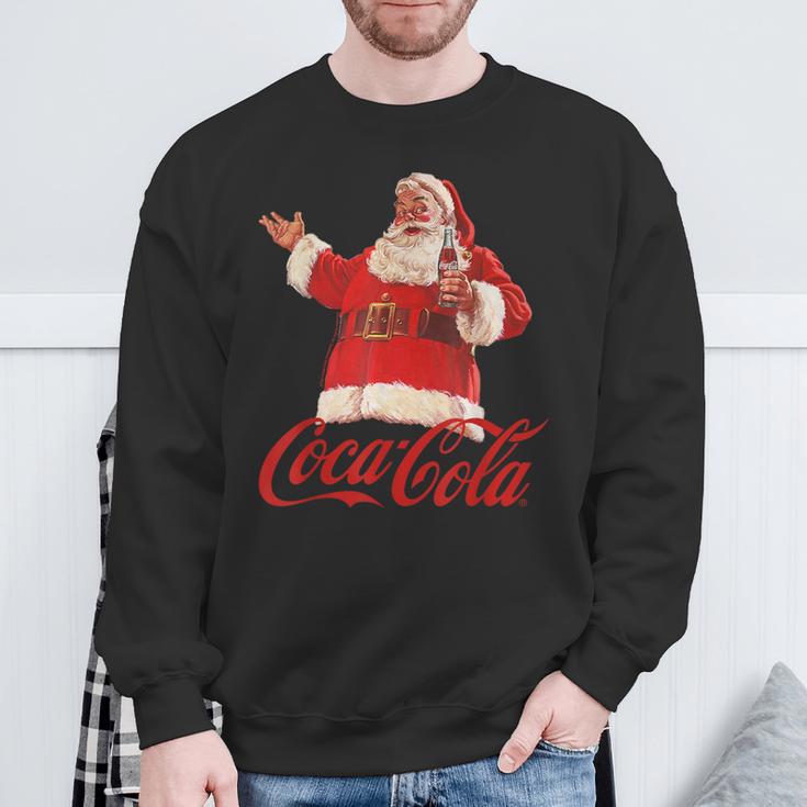 Coca Cola Santa Claus Bottle Sweatshirt Geschenke für alte Männer