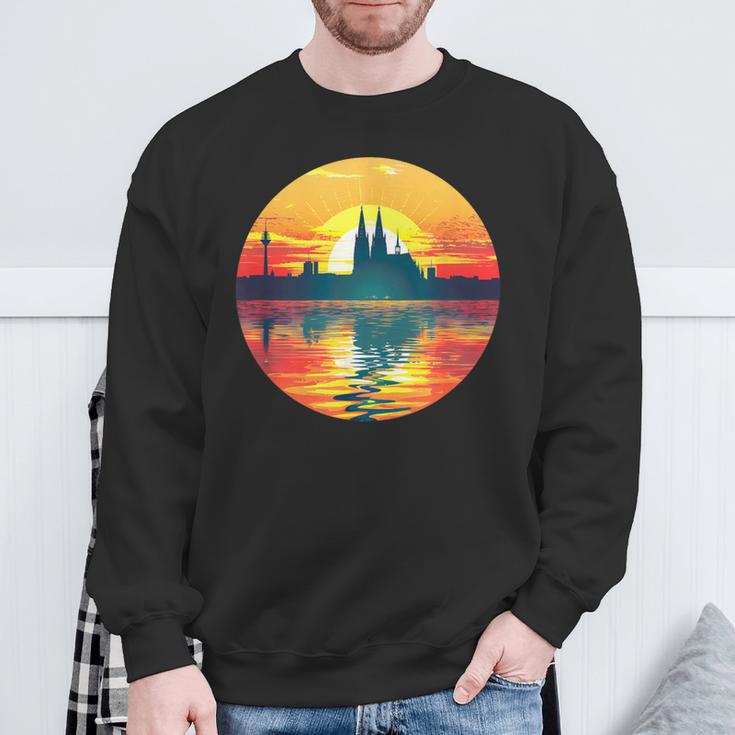 Cologne Skyline Sweatshirt Geschenke für alte Männer