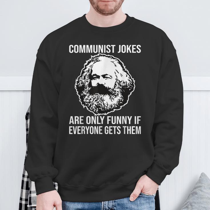 Communism Memes Socialism Marxism Karl Marx Sweatshirt Geschenke für alte Männer