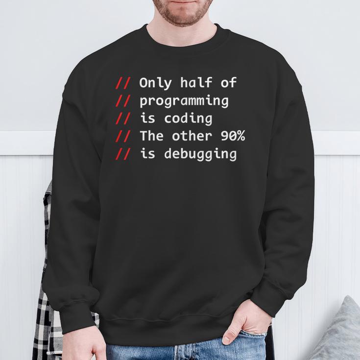 Computer Nerd Programmer Sweatshirt Geschenke für alte Männer