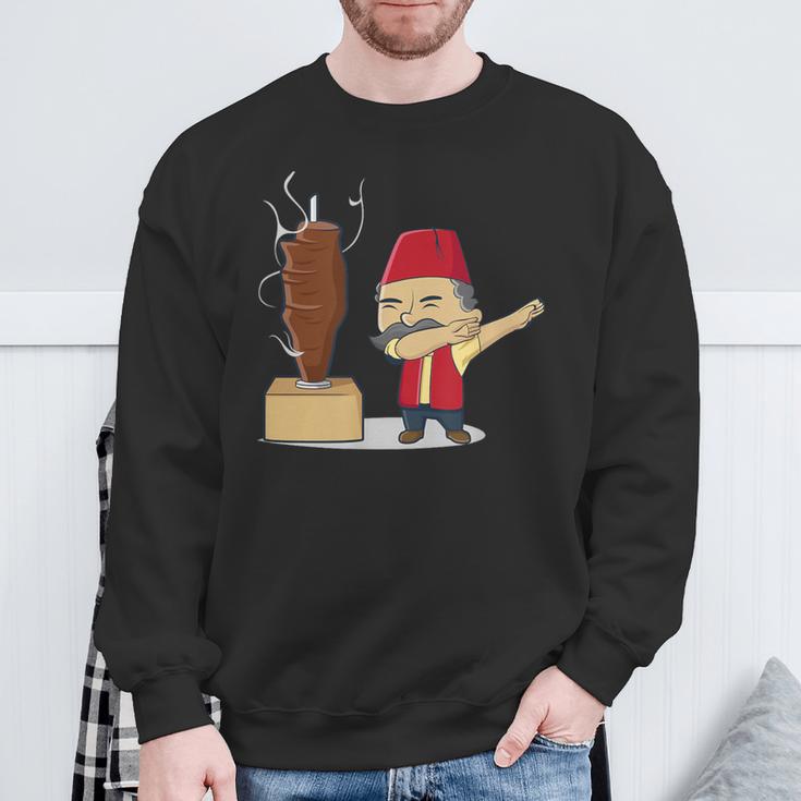 Dabbing Doner Kebab For Doner Sellers & Kebap Fans Sweatshirt Geschenke für alte Männer