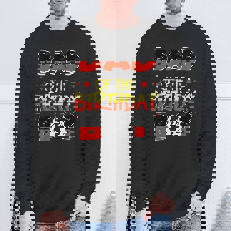 Dad Of The Birthday Boy Mouse Family Matching Sweatshirt Gifts for Old Men