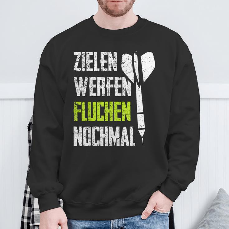 Dart Steps Dart Lovers Sweatshirt Geschenke für alte Männer