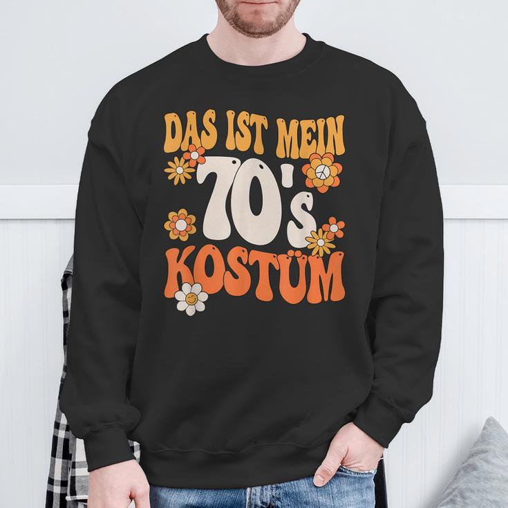 Das Ist Mein 70Er Kostüm 70S 70S Motto Party Outfit Sweatshirt Geschenke für alte Männer