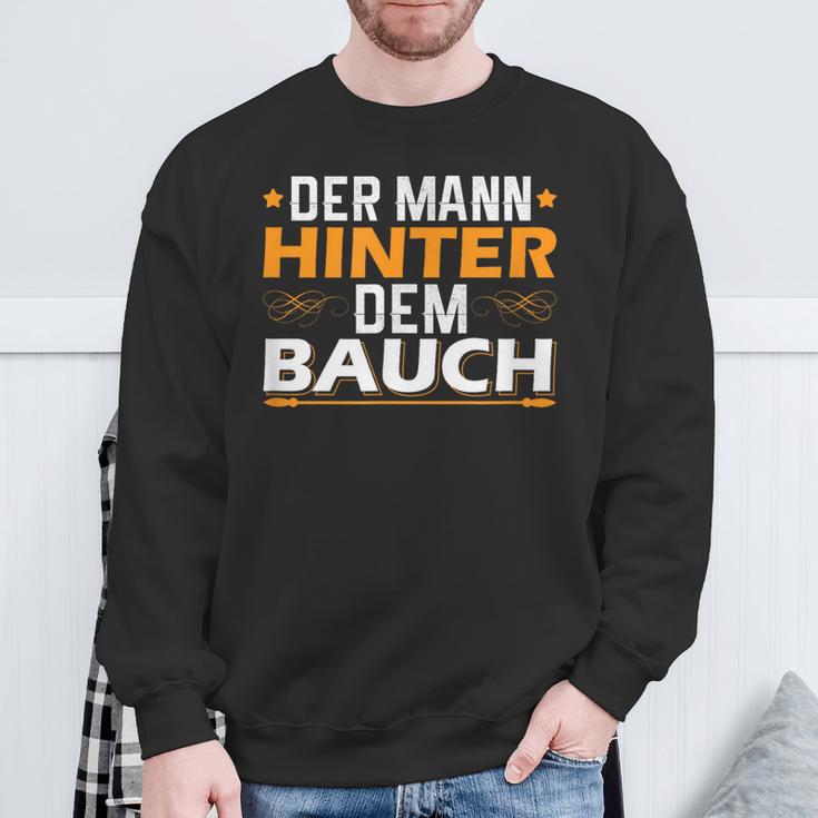 Der Mann Hinter Dem Bauch Sweatshirt Geschenke für alte Männer