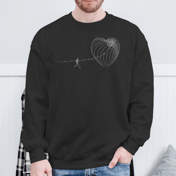 Der Weg Zu Deinem Herzen Sweatshirt Geschenke für alte Männer