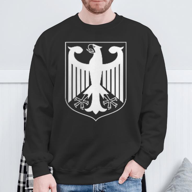 Deutschland Altdeutsch Wappen Adler Sweatshirt Geschenke für alte Männer