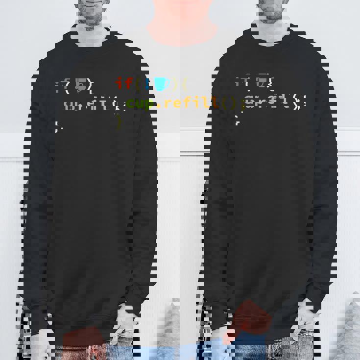 Developer Computer Scientist Geek Coder Nerd Script Syntax Felpa Regalos para ancianos