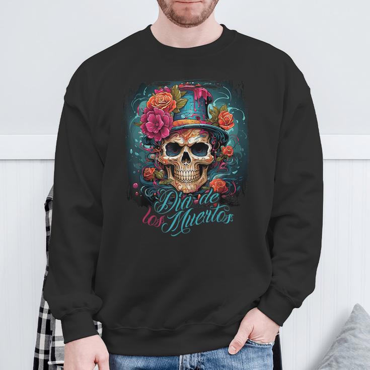 Dia De Los Muertos Mexico Day Of The Dead La Catrina Sweatshirt Geschenke für alte Männer