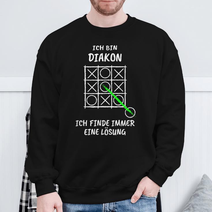 Diakon Sweatshirt Geschenke für alte Männer