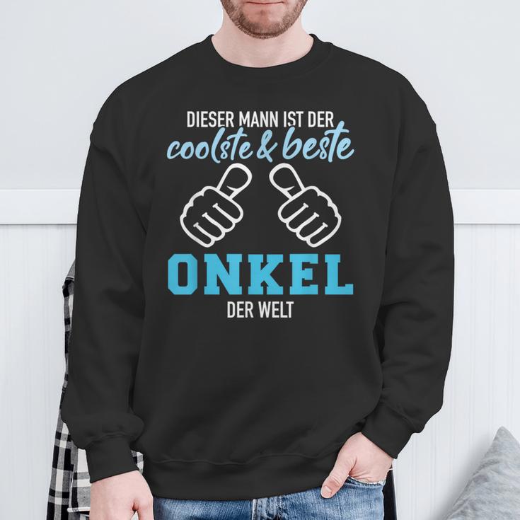 Dieser Mann Ist Der Coolste Und Beste Uncle Der Welt Sweatshirt Geschenke für alte Männer