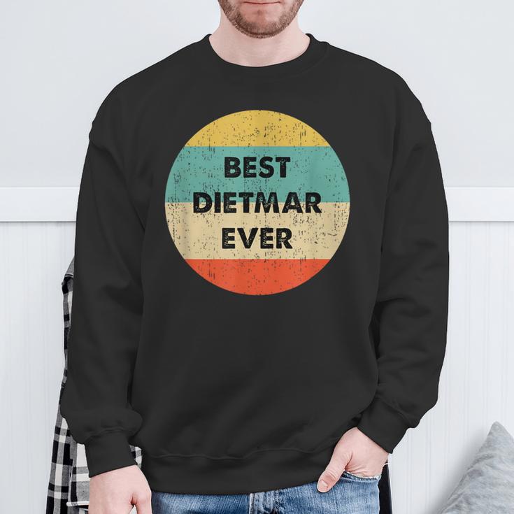 Dietmar First Name Sweatshirt Geschenke für alte Männer