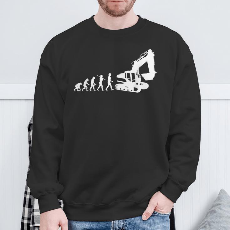 Digger Driver Benz Builder Evolution Digger S Sweatshirt Geschenke für alte Männer