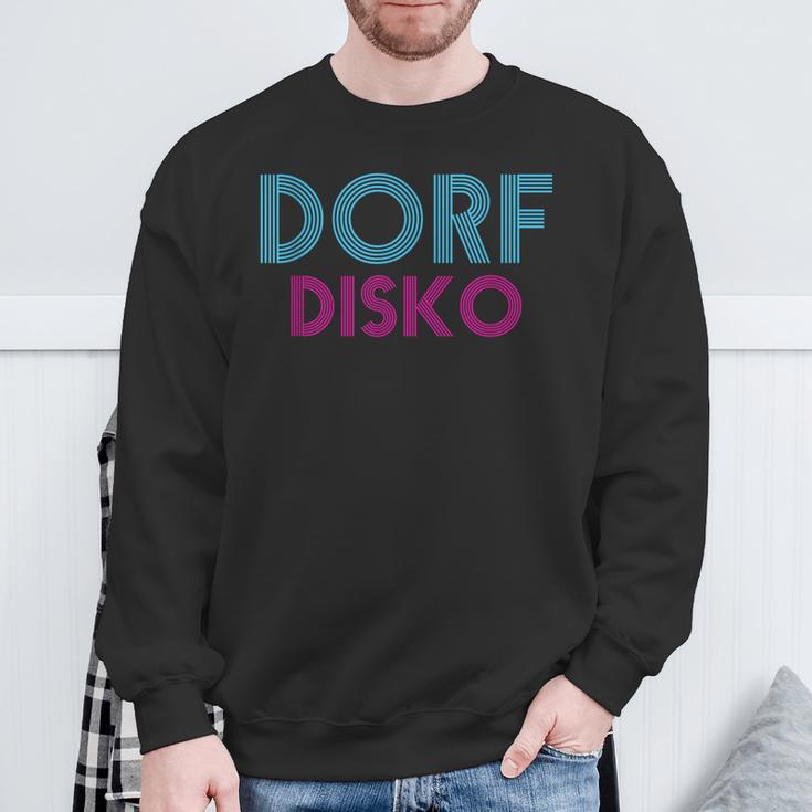 Dorfdisko Sweatshirt Geschenke für alte Männer