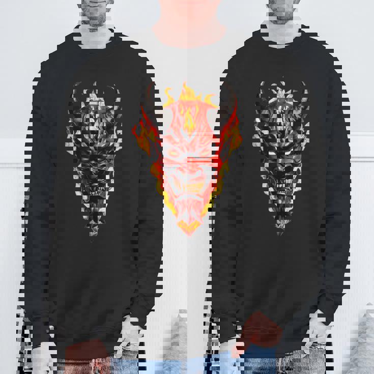 Dragon Japonais Tokyo Inspiré Du Diable Asiatique Sweater e Cadeaux pour les vieillards