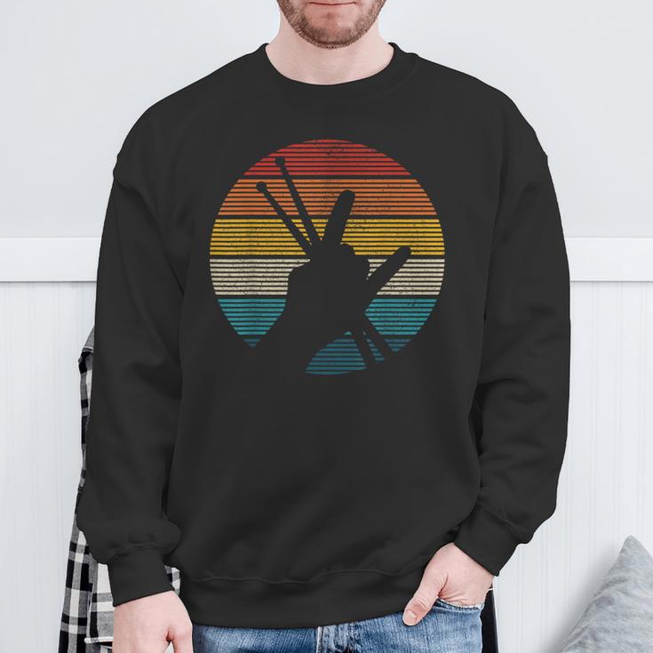 Drummerintage Rock & Roll Musician Drummer Sweatshirt Geschenke für alte Männer