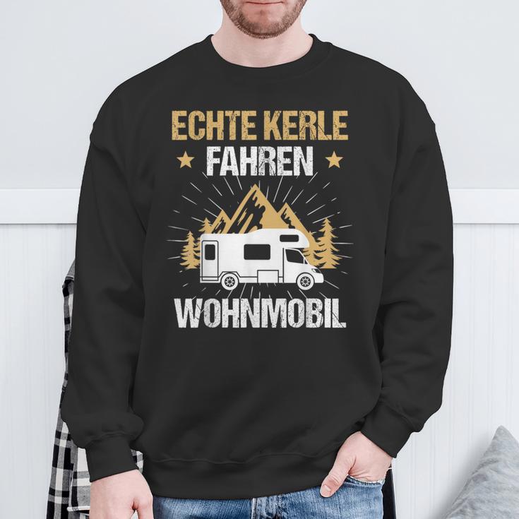 Echte Kerle Fahren Motorhome Sweatshirt Geschenke für alte Männer