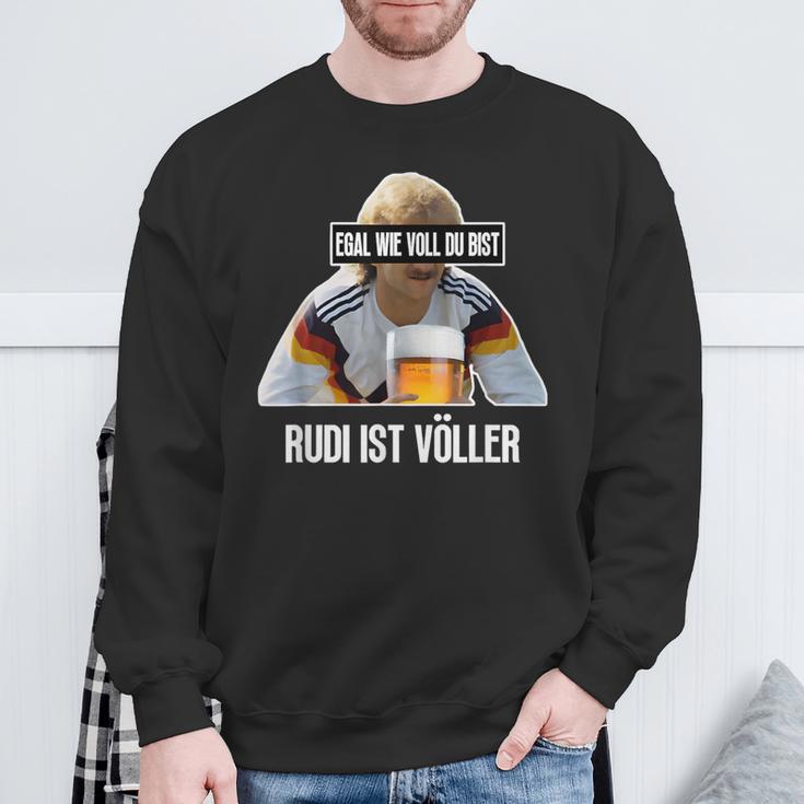 Egal Wieoll Du Bist Rudi Istöller Sweatshirt Geschenke für alte Männer