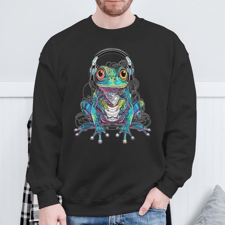 Electronic Music Dj Edm Festival Sweatshirt Geschenke für alte Männer