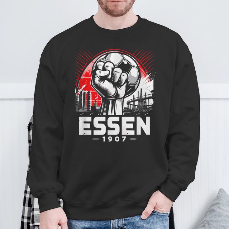 Essen Ein Leben Lang Essen Ein Leben Lang Essen Ein Leben Lang Red Sweatshirt Geschenke für alte Männer