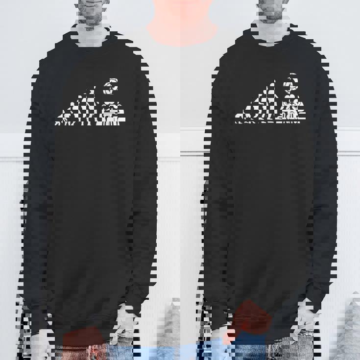 Evolution Poker Humour Joueur De Poker Homme Drole Sweater e Cadeaux pour les vieillards