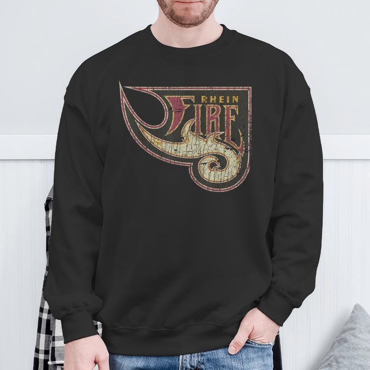 Fire Rhine 1995 Sweatshirt Geschenke für alte Männer