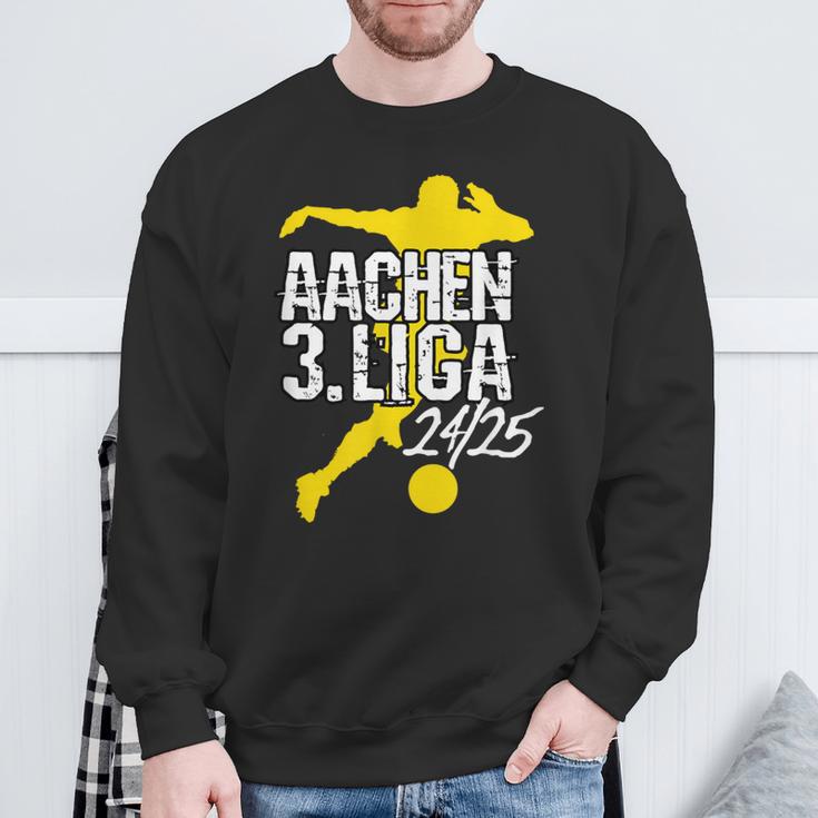 Football Kicken Club Aachen Fan Home Rhineland Rise Sweatshirt Geschenke für alte Männer