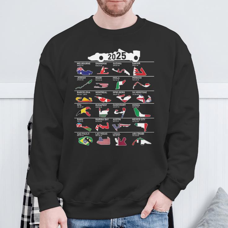 Formula Open Wheel Racing Car 2025 Fan World Circuit Sweatshirt Geschenke für alte Männer