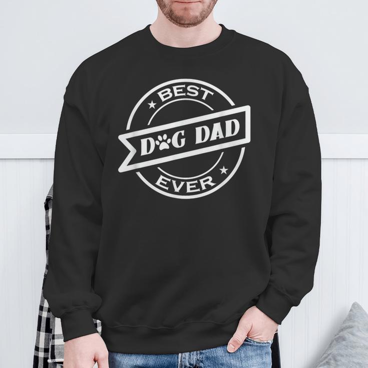 Bester Hund Papa Ever Sweatshirt Geschenke für alte Männer