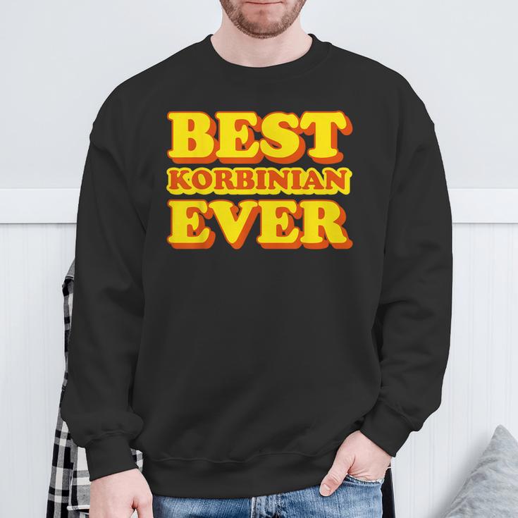 Bester Korbinier Aller Zeit Sweatshirt Geschenke für alte Männer