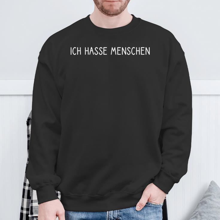 Ich Hasse Menschen Sweatshirt Geschenke für alte Männer